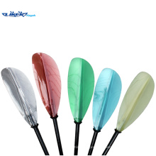 Новые красочные пластиковые лезвия Clear Paddle Polo стеклопластиковые весла (LK-013)